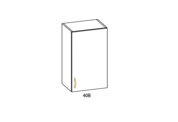Горен кухненски шкаф 40В 40 см.