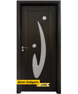 Интериорна врата модел 070, цвят Венге