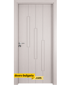 Интериорна врата модел Gama 206p, цвят Перла