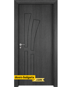 Интериорна врата модел Gama 205p, цвят Сив кестен