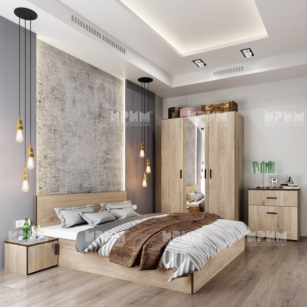 Спален комплект Сити 7056