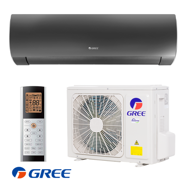 Инверторен климатик GREE FAIRY GWH24ACE-K6DNA1 ЧЕРНО