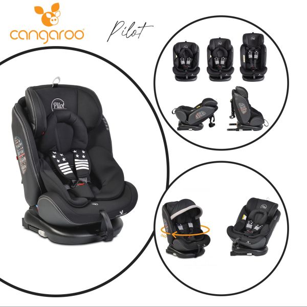 СТОЛ ЗА КОЛА С ISOFIX СИСТЕМА PILOT 360°