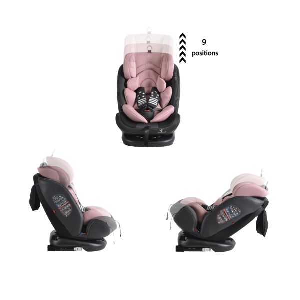 СТОЛ ЗА КОЛА С ISOFIX СИСТЕМА PILOT 360°