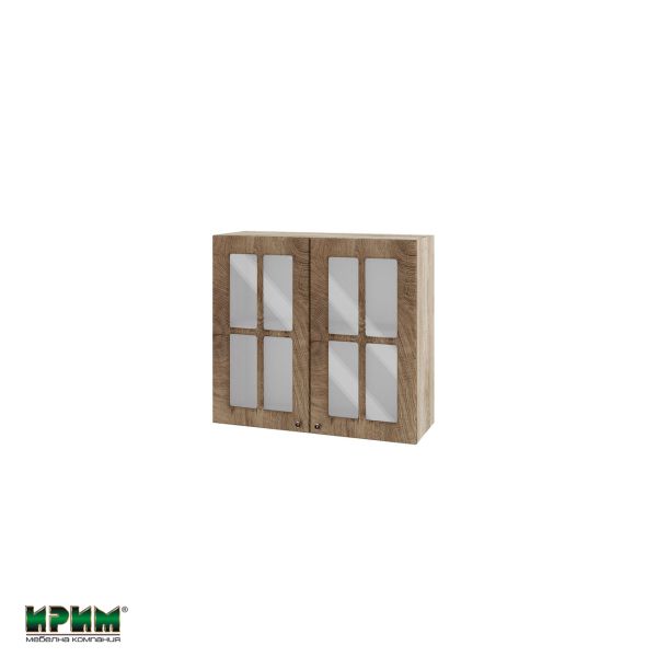 Горен кухненски шкаф Сити МДФ Дъб натурал 06-104