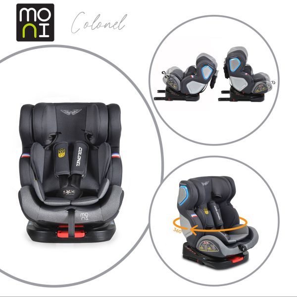 СТОЛ ЗА КОЛА COLONEL 360° С IZOFIX