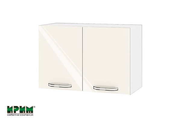 Горен Кухненски шкаф Сити МДФ  Крийм гланц 11-109