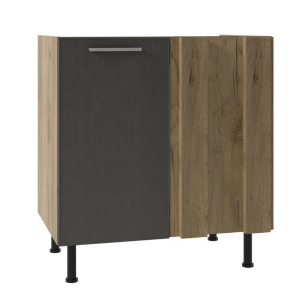 Долен шкаф ъглов с една врата SKY LOFT Н-80/87 