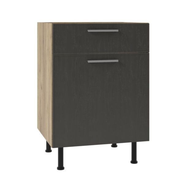 Долен шкаф SKY LOFT Т1 Н60/87 с едно чекмедже и врата
