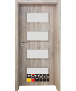 Интериорна врата Gradde Blomendal, цвят Орех Рибейра
