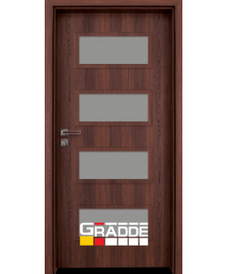 Интериорна врата Gradde Blomendal, цвят Орех Рибейра