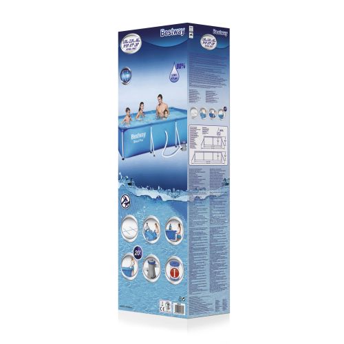 БАСЕЙН 56411 STEEL PRO 3.00M X 2.01M X 66CM