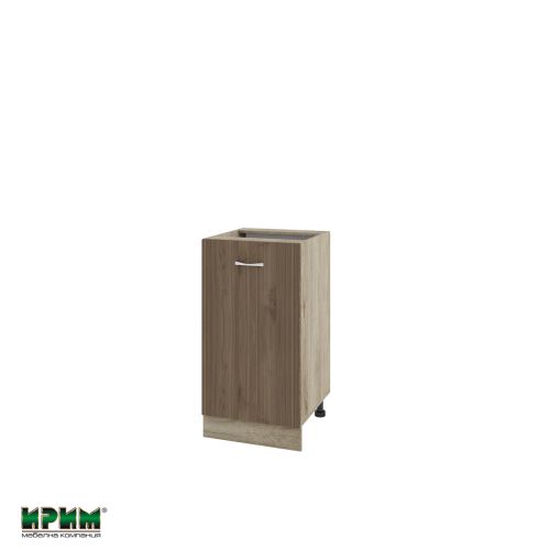 Долен кухненски шкаф Сити Орех адмирал -28