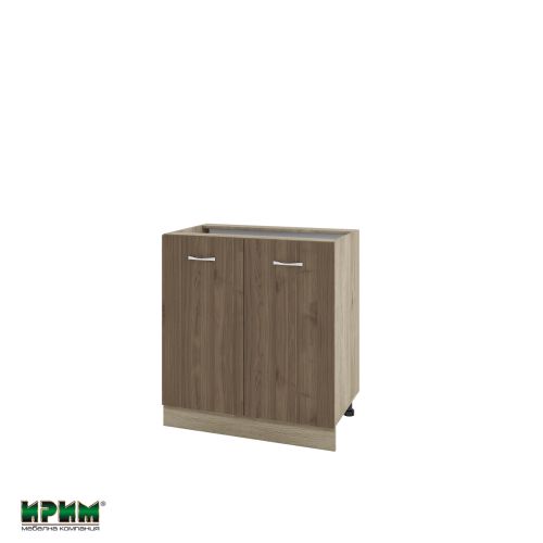 Долен кухненски шкаф Сити Орех адмирал -23