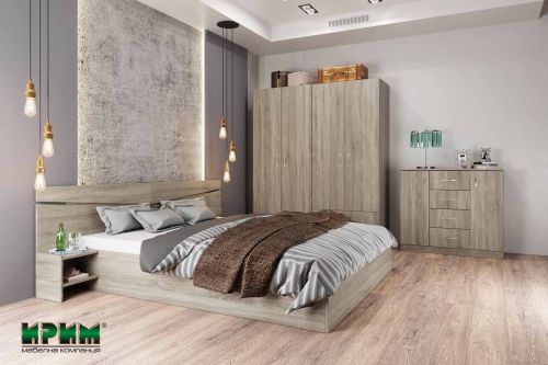 Спален комплект  Сити 7062 с включен матрак 