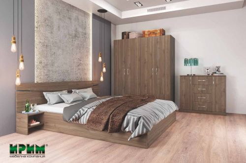 Спален комплект  Сити 7062 с включен матрак 