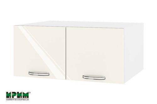 Горен Кухненски шкаф Сити МДФ  Крийм гланц 11-112