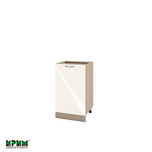 Долен кухненски шкаф модул Сити МДФ Крийм гланц 11- 43