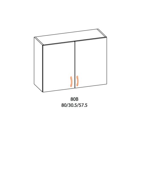 Шкаф горен 80B
